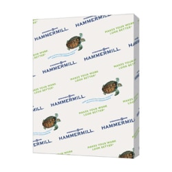 Hammermill® Fore Super-Premium Color Copy Paper, 1 Ream, Canary, Letter (8.5" x 11"), 500 Sheets Per Ream, 20 Lb, 30% Recycled