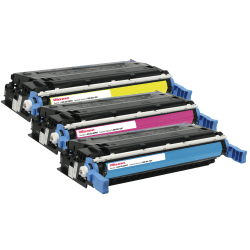 Office Depot® Brand Remanufactured Cyan, Magenta, Yellow Toner Cartridge Replacement For HP 4600, Pack Of 3, OD4600CMY