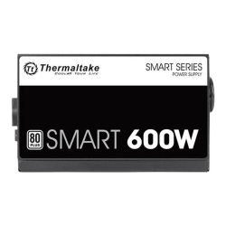 Thermaltake SMART SP-600AH2NKW - Power supply (internal) - ATX12V 2.3 - 80 PLUS - AC 100-240 V - 600 Watt - active PFC - United States - black