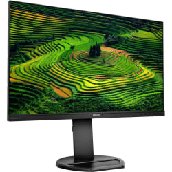 Philips 241B8QJEB 23.8" Full HD WLED LCD Monitor - 16:9 - Black - 24" Class - In-plane Switching (IPS) Technology - 1920 x 1080 - 16.7 Million Colors - Adaptive Sync - 250 Nit - 5 ms GTG - 60 Hz Refresh Rate