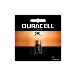 Duracell® 28L 6V High Power Lithium Battery, Pack of 1