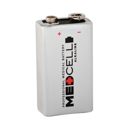 Medline Medcell Advantage 9-Volt Alkaline Batteries, Pack Of 12, MPHB9VZ