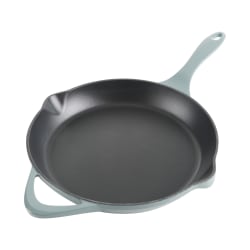 Cravings By Chrissy Teigen Enameled Cast Iron Round Skillet, 11", Ombre Green