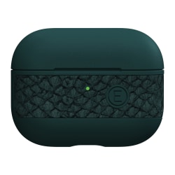 Njord byELEMENTS Icelandic Salmon Leather Case For Airpods Pro, Dark Green, TELOSL14082