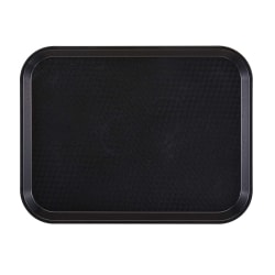 Cambro Fast Food Trays, 10" x 14", Black, Pack Of 24 Trays