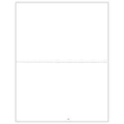 ComplyRight® 1099/W-2 Blank Tax Forms, 2-Up, No Backer, 8-1/2" x 11", Pack Of 100 Forms, 52075026