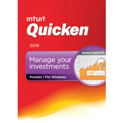 Quicken® Premier 2016, Disc