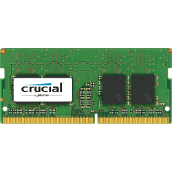 Crucial 8GB DDR4 SDRAM Memory Module - 8 GB - DDR4-2400/PC4-19200 DDR4 SDRAM - 2400 MHz - CL17 - 1.20 V - Unbuffered - 260-pin - SoDIMM