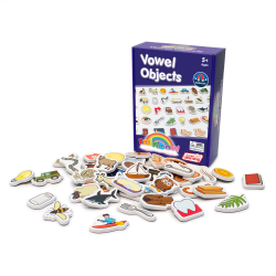 Junior Learning Vowel Objects, Multicolor