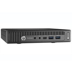 HP ProDesk 600G2 Mini Refurbished Desktop PC, Intel® Core™ i5, 16GB Memory, 256GB Solid State Drive, Windows® 10 Pro, RF610705
