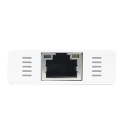 j5create USB Type-C Gigabit Ethernet & HUB Multi-Port Adapter, 6", White, JCH471