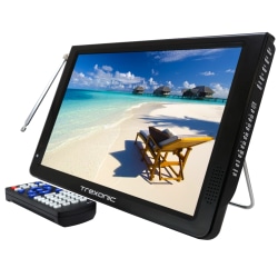 Trexonic 12" Portable Ultra-Lightweight Rechargeable Widescreen LED TV, 995110378M