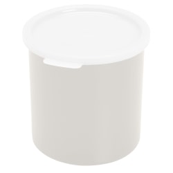 Cambro Deli Crocks, 1.2 Qt, White, Pack Of 12 Crocks