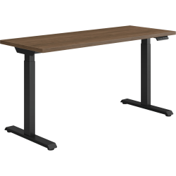 HON® Coordinate 2-Stage Height-Adjustable Writing Desk, 58"W, Pinnacle/Black
