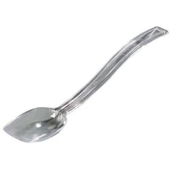 Carlisle Plastic Serving Spoon, 10", Clear