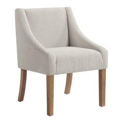 Office Star Monarch Fabric Dining Chair, Cream