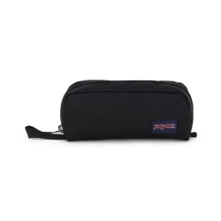 Jansport Perfect Pencil Pouch, 4" x 3", 100% Recycled, Black