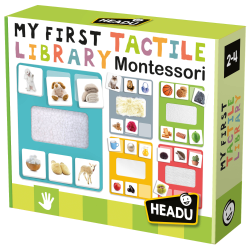 Headu Montessori My First Tactile Library Bingo, Pre-K
