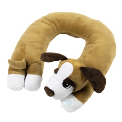 Bouncyband Sensory Vibrating Neck Pillow, 6"H x 12"W x 16"L, Puppy