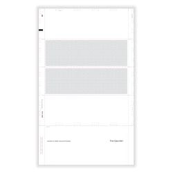 ComplyRight® W-2 Blank Tax Forms, Employee’s with Backer Instructions B, C, 2, 2, 4-Up (Horizontal), EZ-Fold Duplex, 14", Pack Of 500 Forms, 5227B26