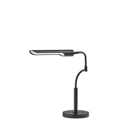 Adesso Zane LED Desk Lamp with Smart Switch, Adjustable, 26-1/4"H, Black