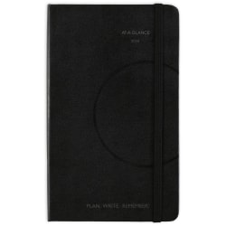 2024 AT-A-GLANCE® Plan. Write. Remember. Weekly/Monthly Appointment Book Planner, 5" x 8-1/4", Black, January To December 2024, 706D1005