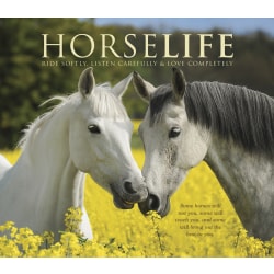 Willow Creek Press 7" x 8" Hardcover Gift Book, Horse Life