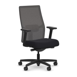 HON Ignition 2.0 Ergonomic Mesh Mid-Back Task Chair, Black