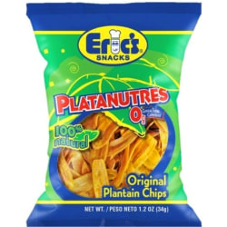 Rovira Foods Eric’s Plantain Chips, Original, 1.2 Oz