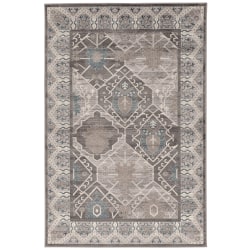 Linon Paramount Area Rug, 2' x 3', Belouch, Gray/Charcoal