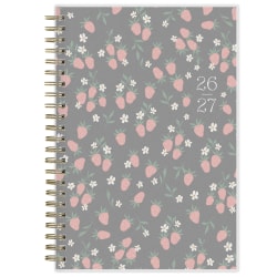 2027 Blue Sky Merrie Dark Weekly/Monthly (18-Month) Planning Calendar, 5x8, 0%, Frosted PP, Jan-Dec, RY27