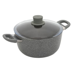 Zwilling Parma Plus 2-Piece Aluminum Nonstick Dutch Oven With Lid, 4.8-Quart, Gray