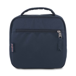 Jansport Big Break Lunch Bag, 9-1/4"H x 8-5/8"W x 3"D, 70% Recycled, Navy