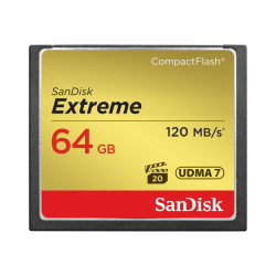 SanDisk Extreme - Flash memory card - 64 GB - 400x - CompactFlash