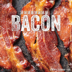 2026 Willow Creek Press Humor & Comics Monthly Wall Calendar, 12" x 12", MMMMMMMM… Bacon, January To December, 51955