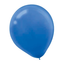 Amscan Latex Balloons, 12", Royal Blue, 72 Balloons Per Pack, Set Of 2 Packs