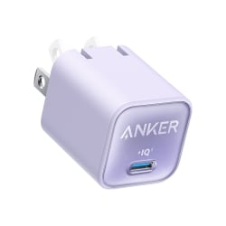 Anker Series 5 511 - Power adapter - nano 3 - 30 Watt (24 pin USB-C) - lilac purple