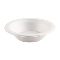 Eco-Products Sugarcane Bowls, 12 Oz, White, Pack Of 1,000 Bowls