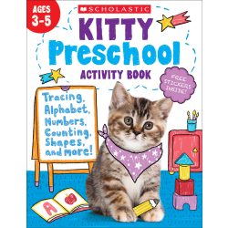 Scholastic® Kitty Preschool Activity Book, Pre-K