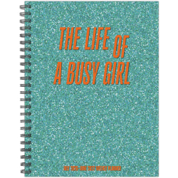 Willow Creek Press Softcover Weekly/Monthly Academic Planner, 8-1/2" x 6-1/2", Life of a Busy Girl, July 2026 - June 2027, Total Qty 1