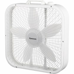 Kenmore Box Floor Fan - 3 Speed - White