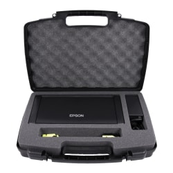 CaseMatix Epson® Workforce® 100/110 Mobile Printer Custom Case, 3-3/4"H x 12"W x 17"D