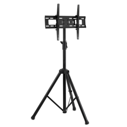 Mount-It! Portable TV Tripod Stand For 32" - 70" Displays, Black