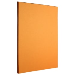 JAM Paper® Metallic Paper, Orange Stardream Metallic, Letter (8.5" x 11"), 25 Sheets Per Pack, 32 Lb