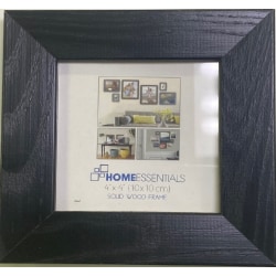 Timeless Frames® Shea Home Essentials Frame, 4"H x 4"W x 1"D, Black