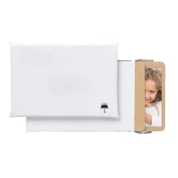 Office Depot® Brand Poly Photo Mailer, 6" x 9", White, Pack Of 3