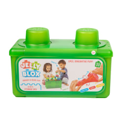 Goliath Games Jelly Blox 2-in-1 Stash 'N Stack Storage Case, Total Qty 1
