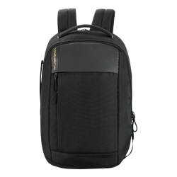 Volkano Trim Backpack With 15.6" Laptop Pocket, Black