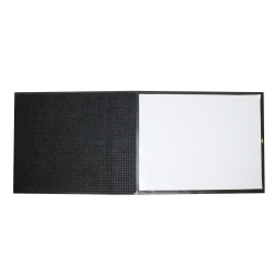 M+A Matting Clean Stride Mat, 92-1/2" x 36-1/2", Charcoal, Smooth Backing