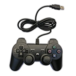 Gear Wired Controller For PS3, Black